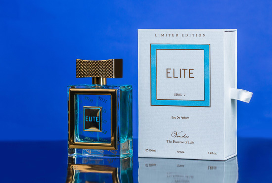 vendue elite series 2 perfume bottle and package